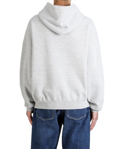 REMI RELIEF NAVY LABEL（レミレリーフネイビーレーベル）の「REMI RELIEF NAVY LABEL / レミレリーフ ネイビーレーベル：起毛裏毛パーカ：RN29373148AK[STD]（パーカー・メンズ・ホワイト/モカ/ヘザーグレー/オートミール・M/L/XL）」の13枚目の写真