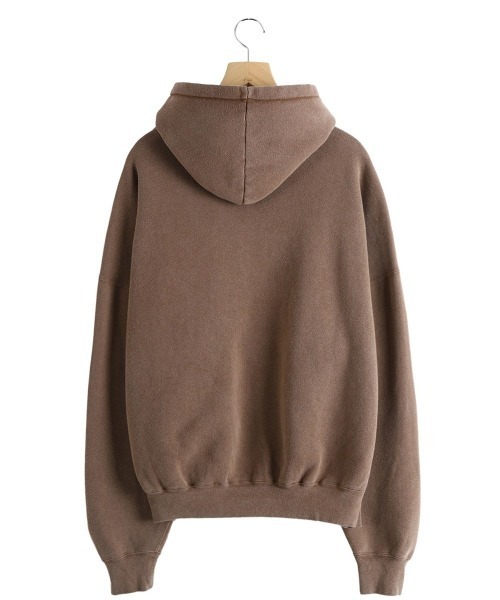 REMI RELIEF NAVY LABEL（レミレリーフネイビーレーベル）の「REMI RELIEF NAVY LABEL / レミレリーフ ネイビーレーベル：起毛裏毛パーカ：RN29373148AK[STD]（パーカー・メンズ・ホワイト/モカ/ヘザーグレー/オートミール・M/L/XL）」の16枚目の写真