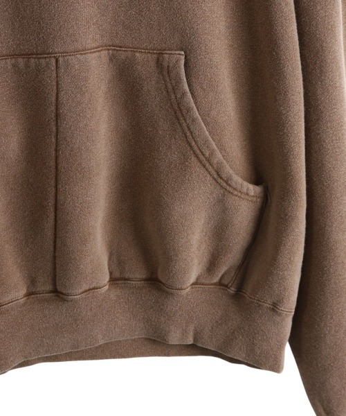 REMI RELIEF NAVY LABEL（レミレリーフネイビーレーベル）の「REMI RELIEF NAVY LABEL / レミレリーフ ネイビーレーベル：起毛裏毛パーカ：RN29373148AK[STD]（パーカー・メンズ・ホワイト/モカ/ヘザーグレー/オートミール・M/L/XL）」の17枚目の写真