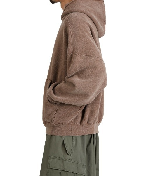 REMI RELIEF NAVY LABEL（レミレリーフネイビーレーベル）の「REMI RELIEF NAVY LABEL / レミレリーフ ネイビーレーベル：起毛裏毛パーカ：RN29373148AK[STD]（パーカー・メンズ・ホワイト/モカ/ヘザーグレー/オートミール・M/L/XL）」の22枚目の写真