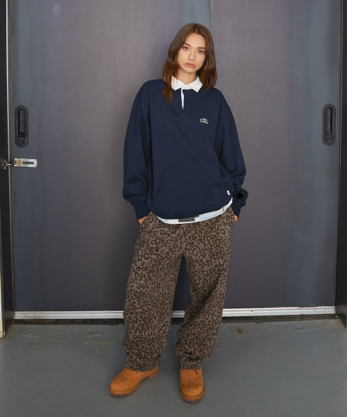 LMCの「OVAL COLLAR SWEATSHIRT brown(スウェット・レディース・その他・S/M/L/XL)」の2枚目の写真