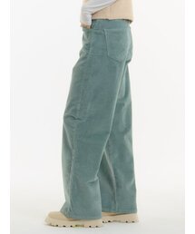 ベルベットワイドパンツミント