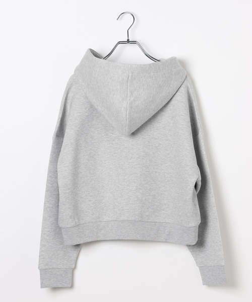 LEPSIM（レプシィム）の「パフエアZIPショートフーディー　645408（パーカー・レディース・ブラック/ホワイト/グレー・FREE）」の10枚目の写真