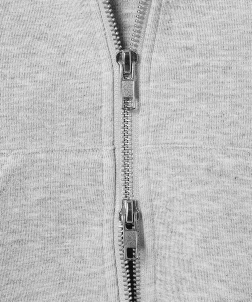 LEPSIM（レプシィム）の「パフエアZIPショートフーディー　645408（パーカー・レディース・ブラック/ホワイト/グレー・FREE）」の13枚目の写真