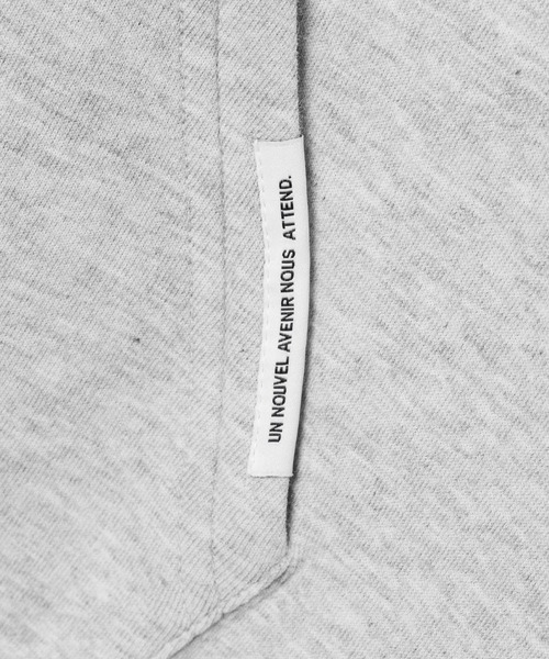 LEPSIM（レプシィム）の「パフエアZIPショートフーディー　645408（パーカー・レディース・ブラック/ホワイト/グレー・FREE）」の15枚目の写真