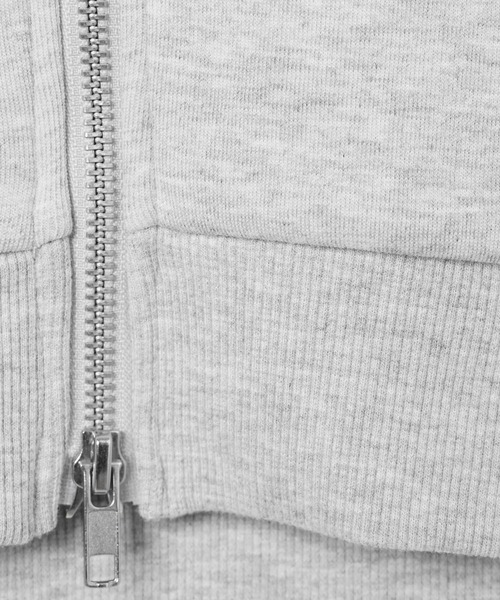 LEPSIM（レプシィム）の「パフエアZIPショートフーディー　645408（パーカー・レディース・ブラック/ホワイト/グレー・FREE）」の9枚目の写真