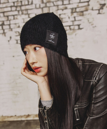 MILK WAVE（ミルクウェーブ）の「ソフトファーニットキャップ [ブラック]（ニットキャップ/ビーニー）」