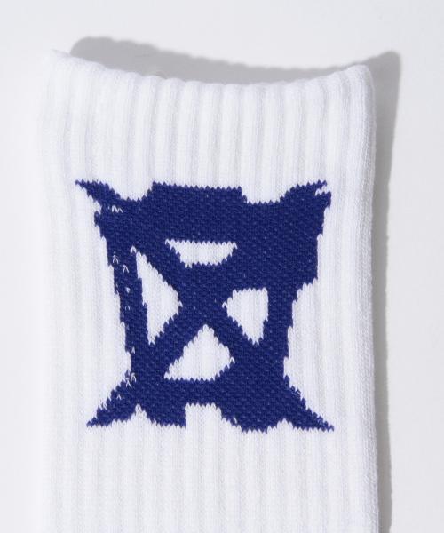 C.E（シーイー）の「C.E / WASTE ソックス（ソックス/靴下・メンズ・ホワイト/ブラック・LARGE）」の4枚目の写真