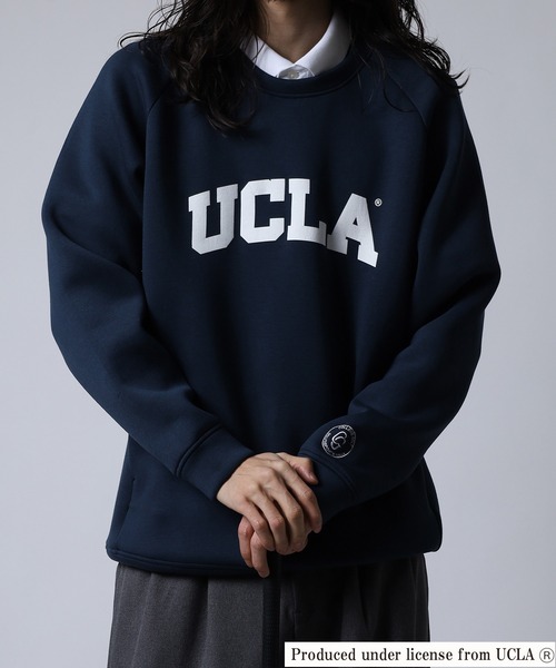 UCLA（ユーシーエルエー）の「COLLEGE GOLF　UCLAトレーナー（スウェット・レディース・オフホワイト/ネイビー/ブラック・XL/L/M/WOMENS M）」の3枚目の写真