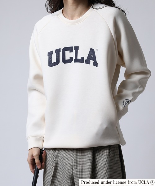 UCLA(ユーシーエルエー)の「COLLEGE GOLF UCLAトレーナー(スウェット・レディース・オフホワイト/ネイビー/ブラック・XL/L/M/WOMENS M)」の9枚目の写真