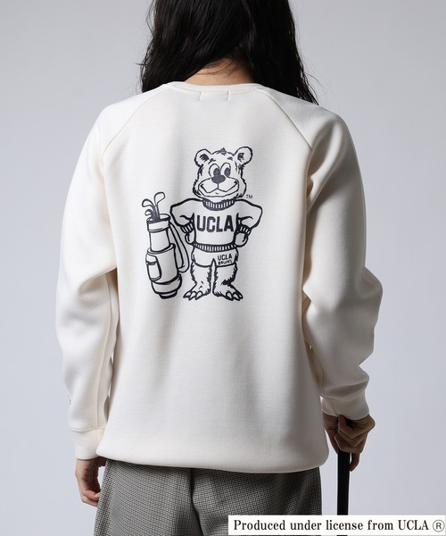 UCLA(ユーシーエルエー)の「COLLEGE GOLF UCLAトレーナー(スウェット・レディース・オフホワイト/ネイビー/ブラック・XL/L/M/WOMENS M)」の12枚目の写真