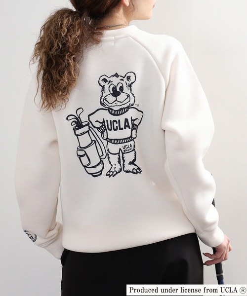 UCLA(ユーシーエルエー)の「COLLEGE GOLF UCLAトレーナー(スウェット・レディース・オフホワイト/ネイビー/ブラック・XL/L/M/WOMENS M)」の22枚目の写真