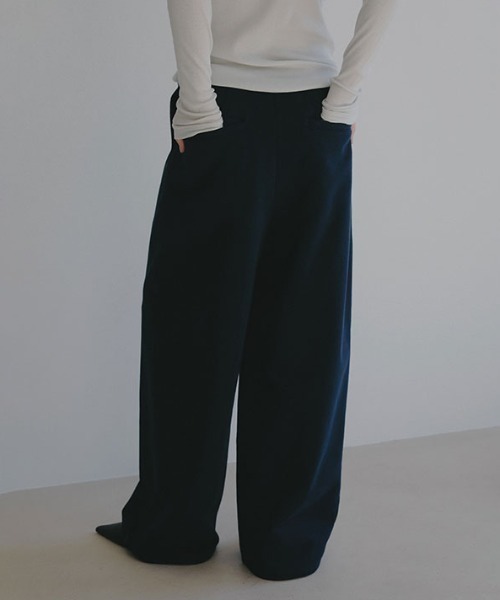 ETRE TOKYO(エトレトウキョウ)の「クリーンスウェットパンツ(スウェットパンツ・レディース・ネイビー/ホワイト・S/M)」の6枚目の写真