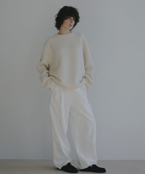 ETRE TOKYO(エトレトウキョウ)の「クリーンスウェットパンツ(スウェットパンツ・レディース・ネイビー/ホワイト・S/M)」の11枚目の写真