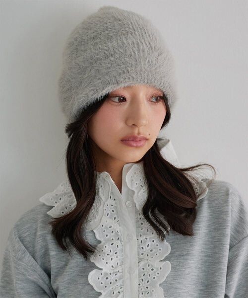 シャギーニット帽（ニットキャップ/ビーニー）｜KOBE LETTUCE