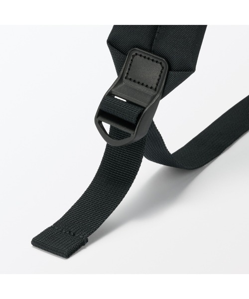 無印良品（ムジルシリョウヒン）の「肩の負担を軽くする　撥水　上から開く　リュックサック（バックパック/リュック・レディース・グレー/ブラック・FREE）」の12枚目の写真