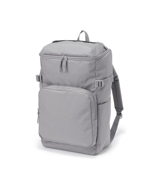 無印良品（ムジルシリョウヒン）の「肩の負担を軽くする　撥水　上から開く　リュックサック（バックパック/リュック・レディース・グレー/ブラック・FREE）」の20枚目の写真