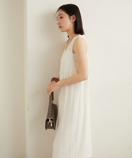 Omekashi（オメカシ）の「レースタンクワンピース（ワンピース・レディース・ブラック/オフホワイト/ブルー系その他・FREE）」の19枚目の写真