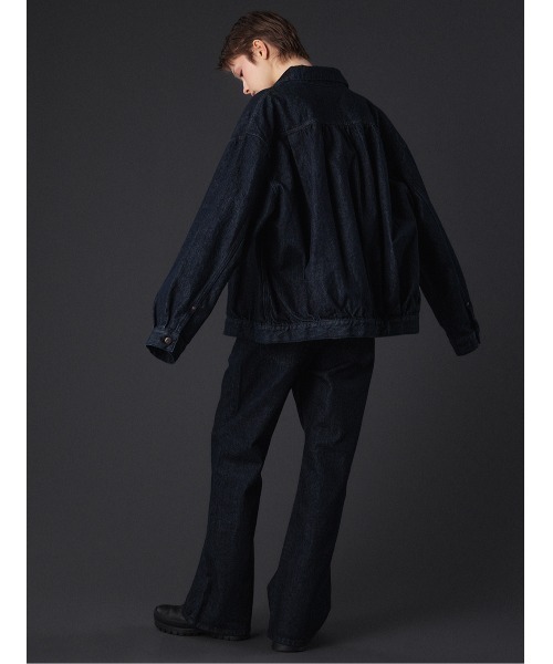 ELCHELE（エルチェレ）の「UNIVERSAL E07 DENIM JKT（デニムジャケット・レディース・ブルー/インディゴブルー・FREE）」の14枚目の写真