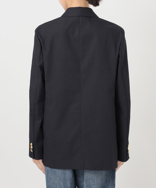 Spick & Span（スピックアンドスパン）の「サマークロスダブルジャケット（テーラードジャケット・レディース・ネイビー/ベージュ・38/36）」の18枚目の写真