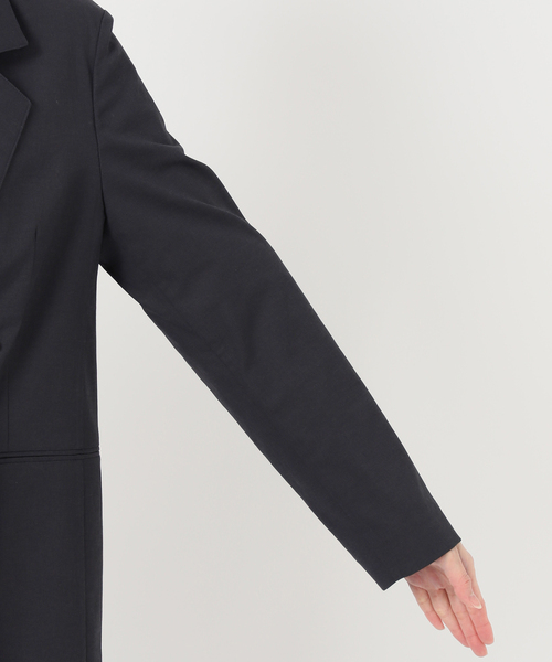 Spick & Span（スピックアンドスパン）の「サマークロスダブルジャケット（テーラードジャケット・レディース・ネイビー/ベージュ・38/36）」の20枚目の写真