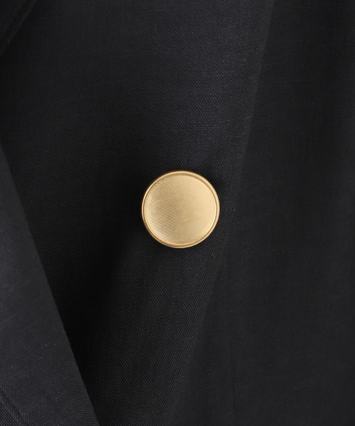 Spick & Span（スピックアンドスパン）の「サマークロスダブルジャケット（テーラードジャケット・レディース・ネイビー/ベージュ・38/36）」の22枚目の写真