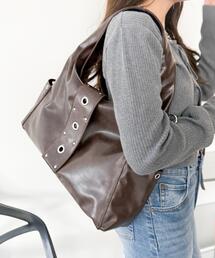 WEGO | WEGO/ハトメデザインワンハンドルトート(トートバッグ)