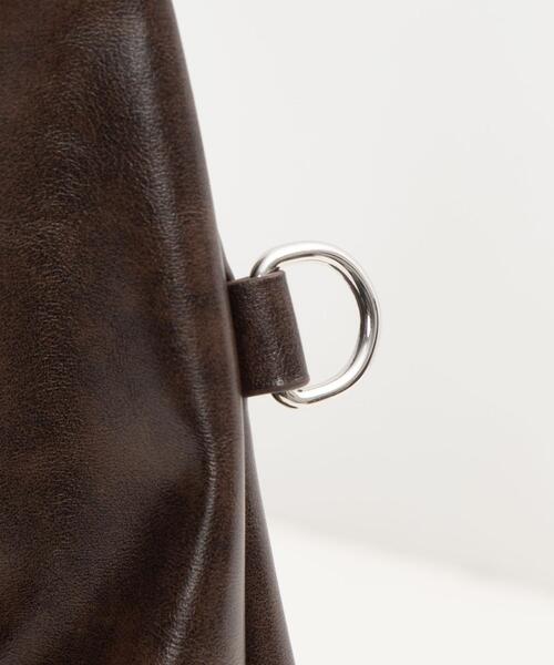 WEGO（ウィゴー）の「WEGO/ハトメデザインワンハンドルトート（トートバッグ・レディース・ベージュ/ブラウン/ブラック・FREE）」の18枚目の写真