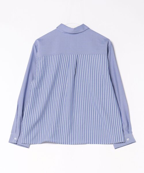 Arnold Palmer（アーノルドパーマー）の「イージーケア アソート ストライプシャツ（シャツ/ブラウス・レディース・ブルー系1/ブルー系2/ブルー系3・S/L/M）」の18枚目の写真