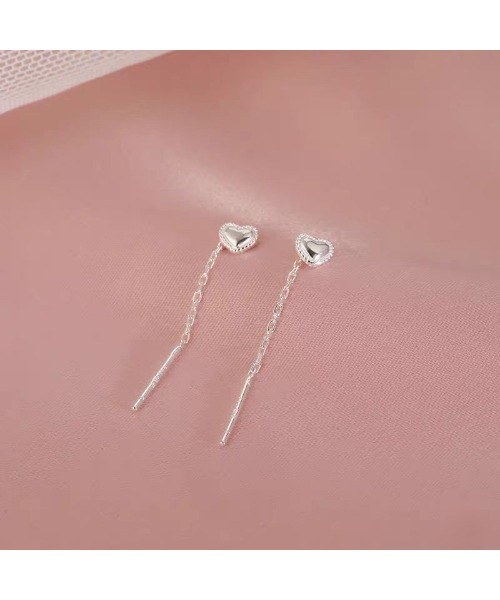 Sakka(サッカ)の「チェーンピアス【金属アレルギー対応】(ピアス(両耳用)・レディース・シルバー系1/シルバー系6/シルバー系7/シルバー系8/シルバー系9/シルバー系2/シルバー系4/シルバー系3/シルバー系5・FREE)」の11枚目の写真