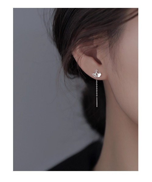 Sakka(サッカ)の「チェーンピアス【金属アレルギー対応】(ピアス(両耳用)・レディース・シルバー系1/シルバー系6/シルバー系7/シルバー系8/シルバー系9/シルバー系2/シルバー系4/シルバー系3/シルバー系5・FREE)」の20枚目の写真