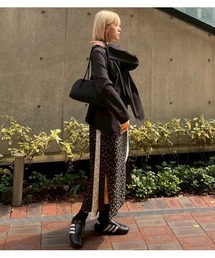 IRENENNE | フローラルジャカードショールカラードレス / Floral Jacquard Shawl Collar Dress(ワンピース)