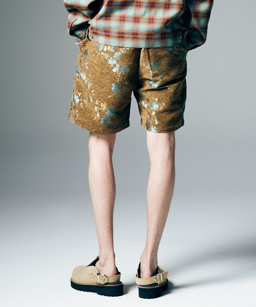 glamb(グラム)の「Gobelin Easy Shorts / ゴブランイージーショーツ(その他パンツ・メンズ・ブラック/ベージュ・S/M/L)」の8枚目の写真