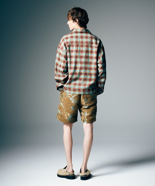 glamb(グラム)の「Gobelin Easy Shorts / ゴブランイージーショーツ(その他パンツ・メンズ・ブラック/ベージュ・S/M/L)」の16枚目の写真
