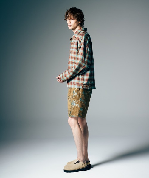 glamb(グラム)の「Gobelin Easy Shorts / ゴブランイージーショーツ(その他パンツ・メンズ・ブラック/ベージュ・S/M/L)」の17枚目の写真