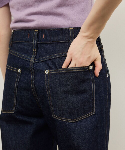 ADAM ET ROPE'(アダムエロペ)の「【NEEDBY for ADAM ET ROPE'】別注 WESTERN MEI(デニムパンツ・レディース・ネイビー/ブルー・24/25/26/23)」の9枚目の写真