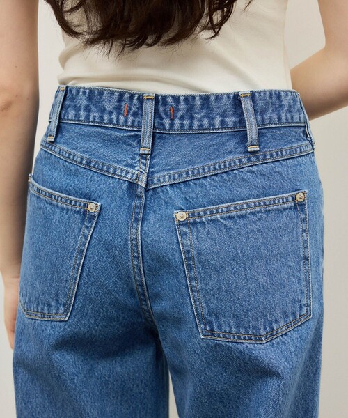 ADAM ET ROPE'(アダムエロペ)の「【NEEDBY for ADAM ET ROPE'】別注 WESTERN MEI(デニムパンツ・レディース・ネイビー/ブルー・24/25/26/23)」の12枚目の写真