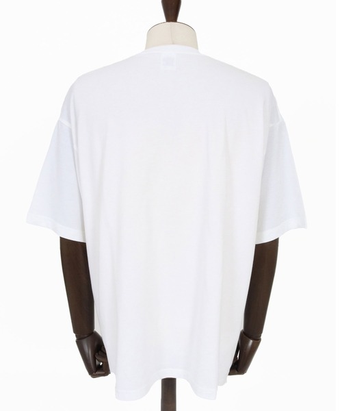 CAMBIO(カンビオ)の「mt10272- ビッグシルエットプリント×刺繍T(Rock Bear) Tシャツ(CASD-178)(Tシャツ/カットソー・メンズ・ホワイト×グリーン/ホワイト×レッド/ホワイト×イエロー・XL/L/M/S)」の16枚目の写真