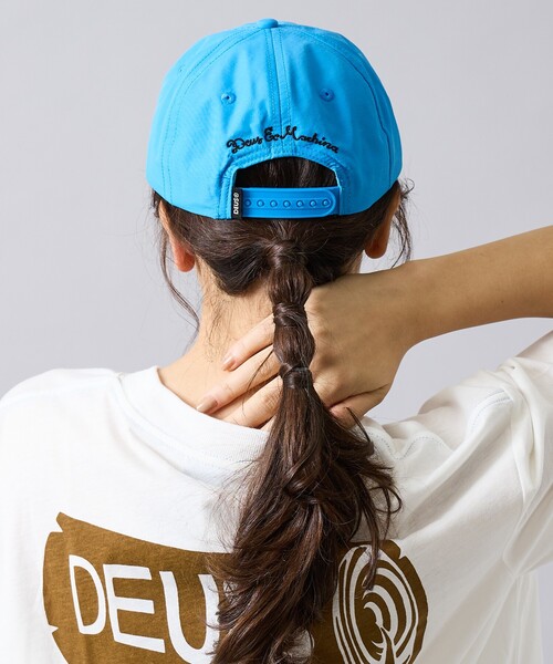 DEUS EX MACHINA(デウスエクスマキナ)の「【Deus Ex Machina / デウスエクスマキナ】 Log Tee / ロゴ Tシャツ / ユニセックス(Tシャツ/カットソー・メンズ・ネイビー/アイボリー・L/M)」の6枚目の写真