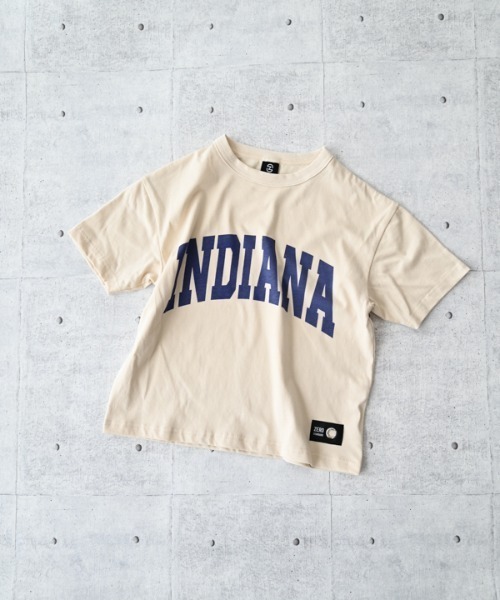 ZERO standerd(ゼロスタンダード)の「ZERO standerd/ゼロスタンダード INDIANA Tシャツ(Tシャツ/カットソー・キッズ・レッド/アイボリー/ブルー・110cm/120cm/130cm/140cm/150cm/160cm/100cm)」の18枚目の写真