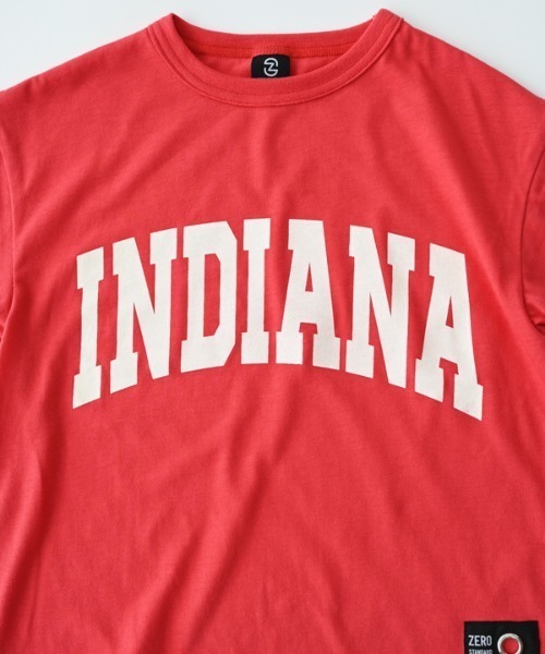 ZERO standerd(ゼロスタンダード)の「ZERO standerd/ゼロスタンダード INDIANA Tシャツ(Tシャツ/カットソー・キッズ・レッド/アイボリー/ブルー・110cm/120cm/130cm/140cm/150cm/160cm/100cm)」の14枚目の写真