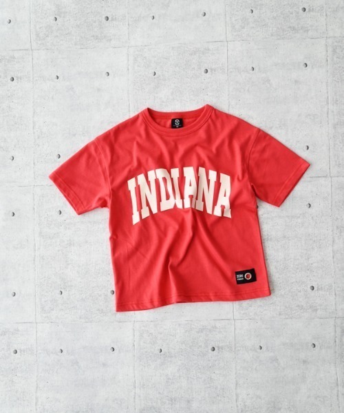 ZERO standerd(ゼロスタンダード)の「ZERO standerd/ゼロスタンダード INDIANA Tシャツ(Tシャツ/カットソー・キッズ・レッド/アイボリー/ブルー・110cm/120cm/130cm/140cm/150cm/160cm/100cm)」の15枚目の写真