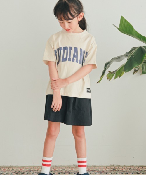 ZERO standerd(ゼロスタンダード)の「ZERO standerd/ゼロスタンダード INDIANA Tシャツ(Tシャツ/カットソー・キッズ・レッド/アイボリー/ブルー・110cm/120cm/130cm/140cm/150cm/160cm/100cm)」の9枚目の写真