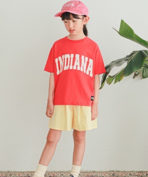 ZERO standerd(ゼロスタンダード)の「ZERO standerd/ゼロスタンダード INDIANA Tシャツ(Tシャツ/カットソー・キッズ・レッド/アイボリー/ブルー・110cm/120cm/130cm/140cm/150cm/160cm/100cm)」の7枚目の写真