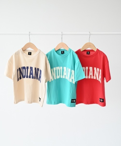 ZERO standerd(ゼロスタンダード)の「ZERO standerd/ゼロスタンダード INDIANA Tシャツ(Tシャツ/カットソー・キッズ・レッド/アイボリー/ブルー・110cm/120cm/130cm/140cm/150cm/160cm/100cm)」の22枚目の写真