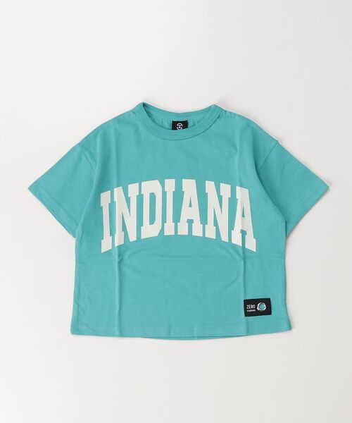 ZERO standerd(ゼロスタンダード)の「ZERO standerd/ゼロスタンダード INDIANA Tシャツ(Tシャツ/カットソー・キッズ・レッド/アイボリー/ブルー・110cm/120cm/130cm/140cm/150cm/160cm/100cm)」の5枚目の写真