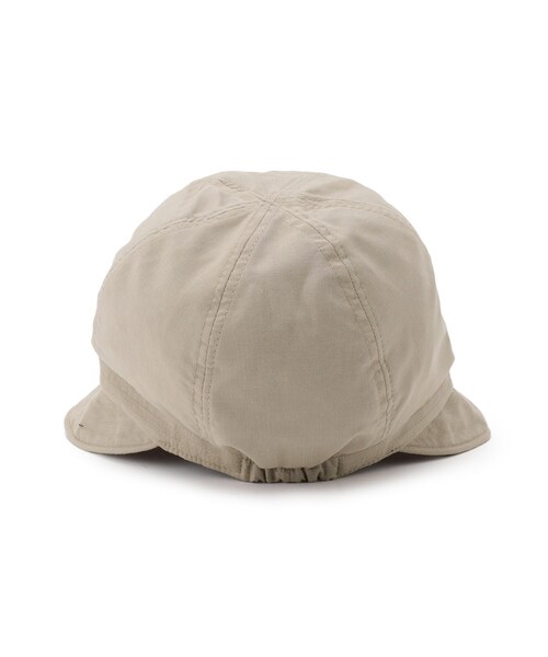 SHOO・LA・RUE（シューラルー）の「【防花粉機能付き】ジョッキーキャップ（キャップ・レディース・ブラック/ベージュ・00）」の4枚目の写真