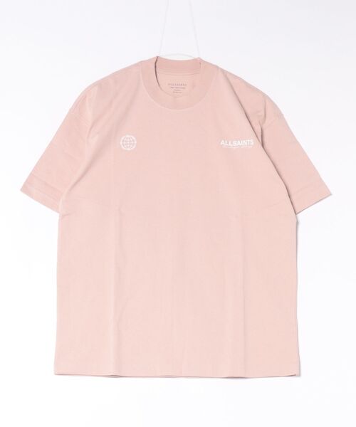 ALLSAINTS(オールセインツ)の「EMBLEM SHORT SLEEVE COTTON T-SHIRT | EMBLEM 半袖 コットン Tシャツ(Tシャツ/カットソー・メンズ・ピンク系その他・S/M/L/XS)」の8枚目の写真