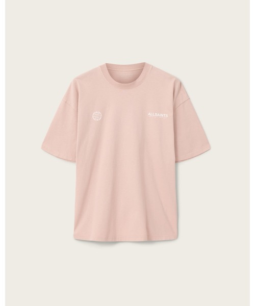 ALLSAINTS(オールセインツ)の「EMBLEM SHORT SLEEVE COTTON T-SHIRT | EMBLEM 半袖 コットン Tシャツ(Tシャツ/カットソー・メンズ・ピンク系その他・S/M/L/XS)」の7枚目の写真