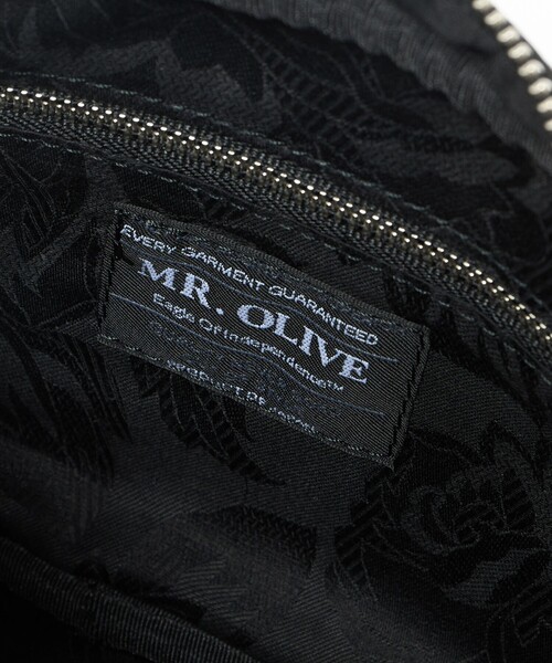 MR.OLIVE（ミスターオリーブ）の「【別注】＜MR.OLIVE E.O.I＞GLR スクエア ショルダーバッグ（ショルダーバッグ・メンズ・ブラック・FREE）」の9枚目の写真